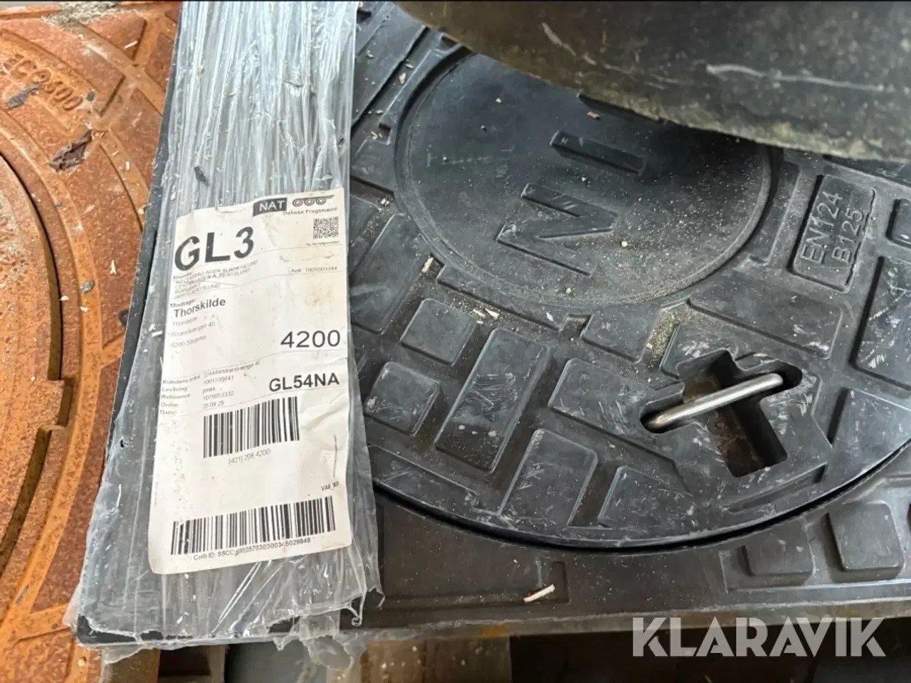 Billede 12 - Brønddæksler og rammer – støbejern & plast (Jesmig / NID m.fl.)