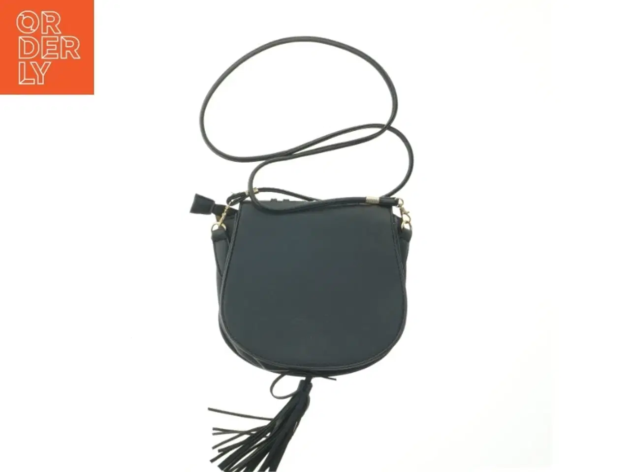 Billede 2 - Taske med nitter (str. 21x23 cm)