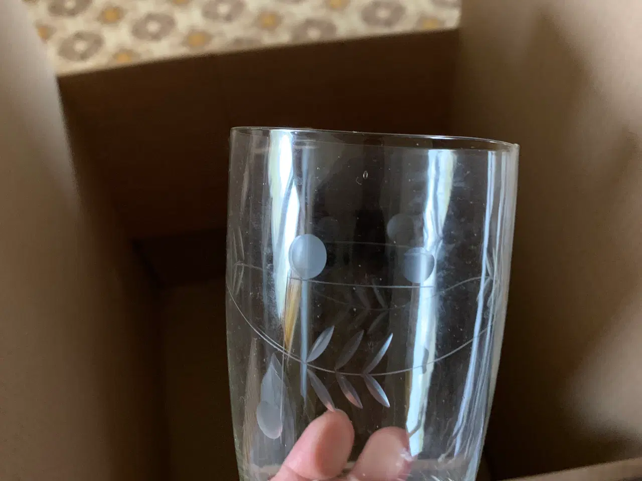 Billede 1 - 10 ølglas med graveringer 