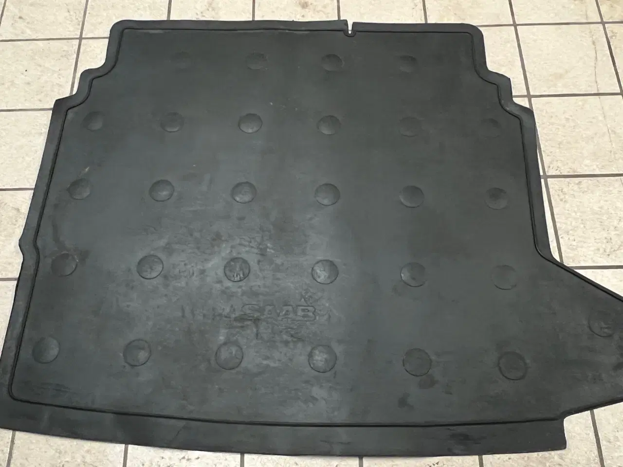 Billede 1 - SAAB_orig. gummimåtte_bag.rum