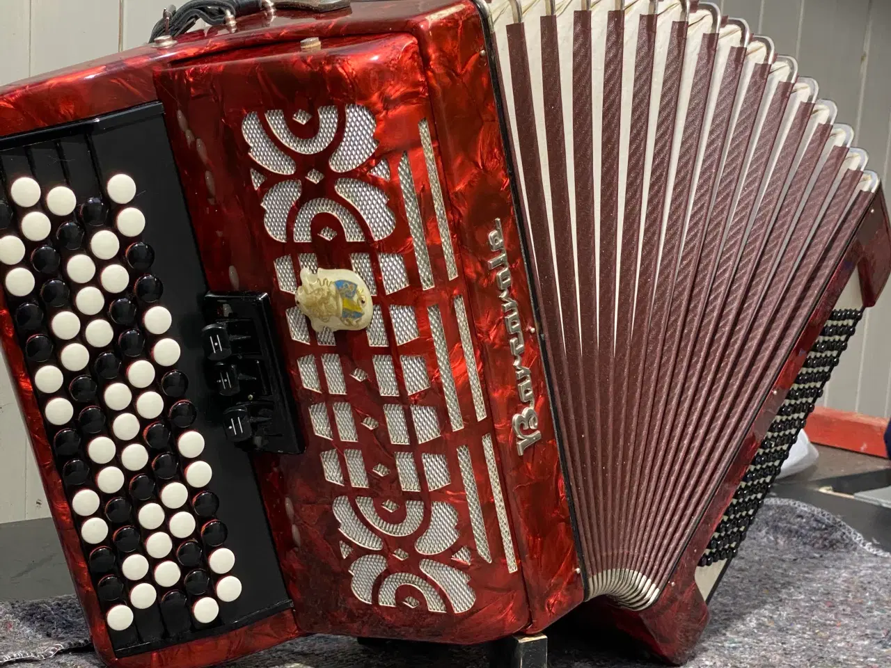 Billede 10 - Knapharmonika – Barcarole – 96 basser – Nyistandsa