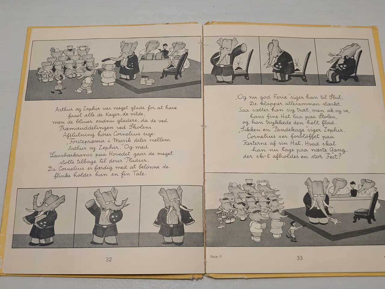 Billede 6 - Jean de Brunhoff: Kong Babar. 1.udg. Før 1948.