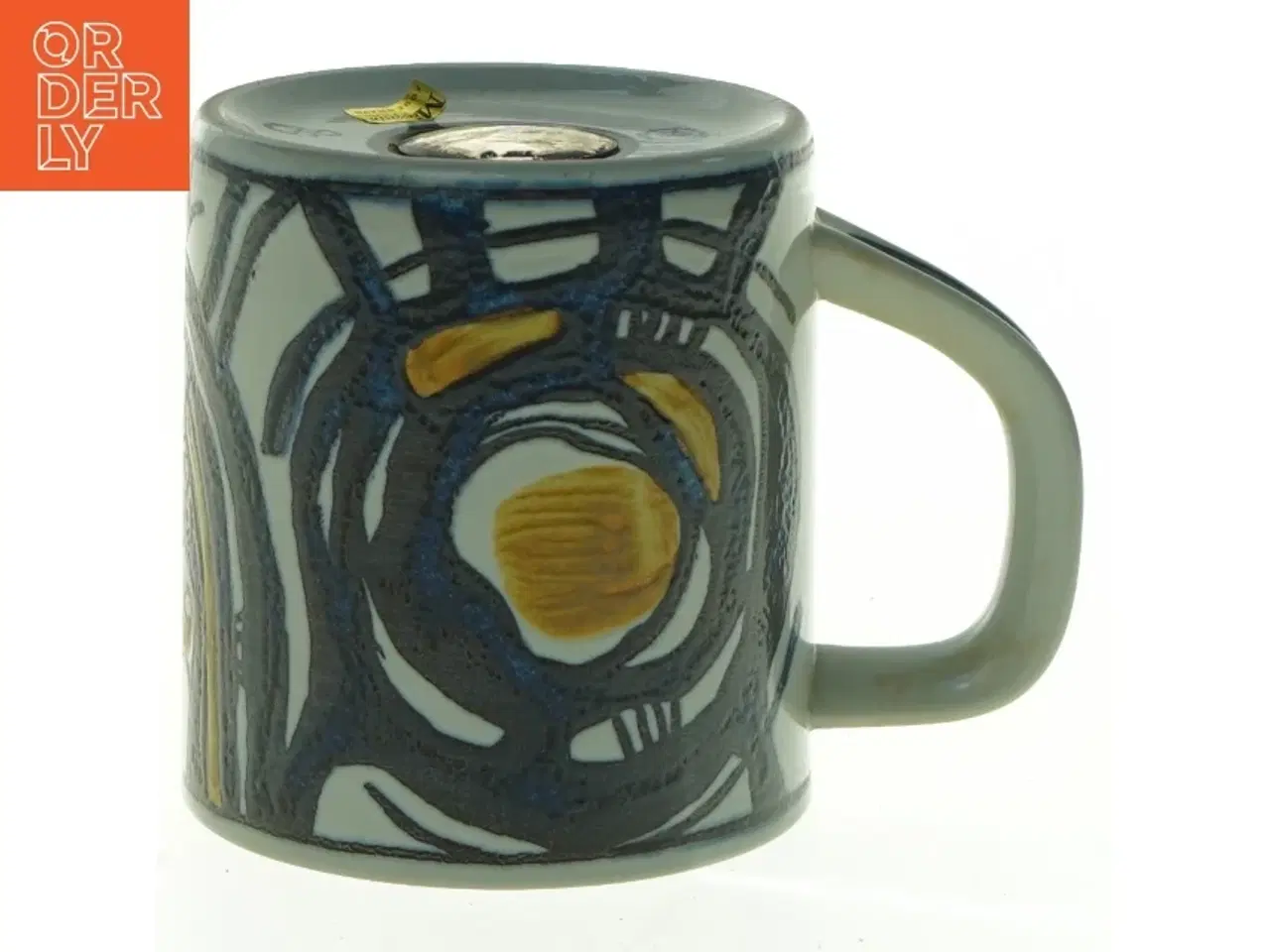 Billede 3 - Keramikkrus med kunst fra Royal Copenhagen (str. 11,5 x 10 cm)