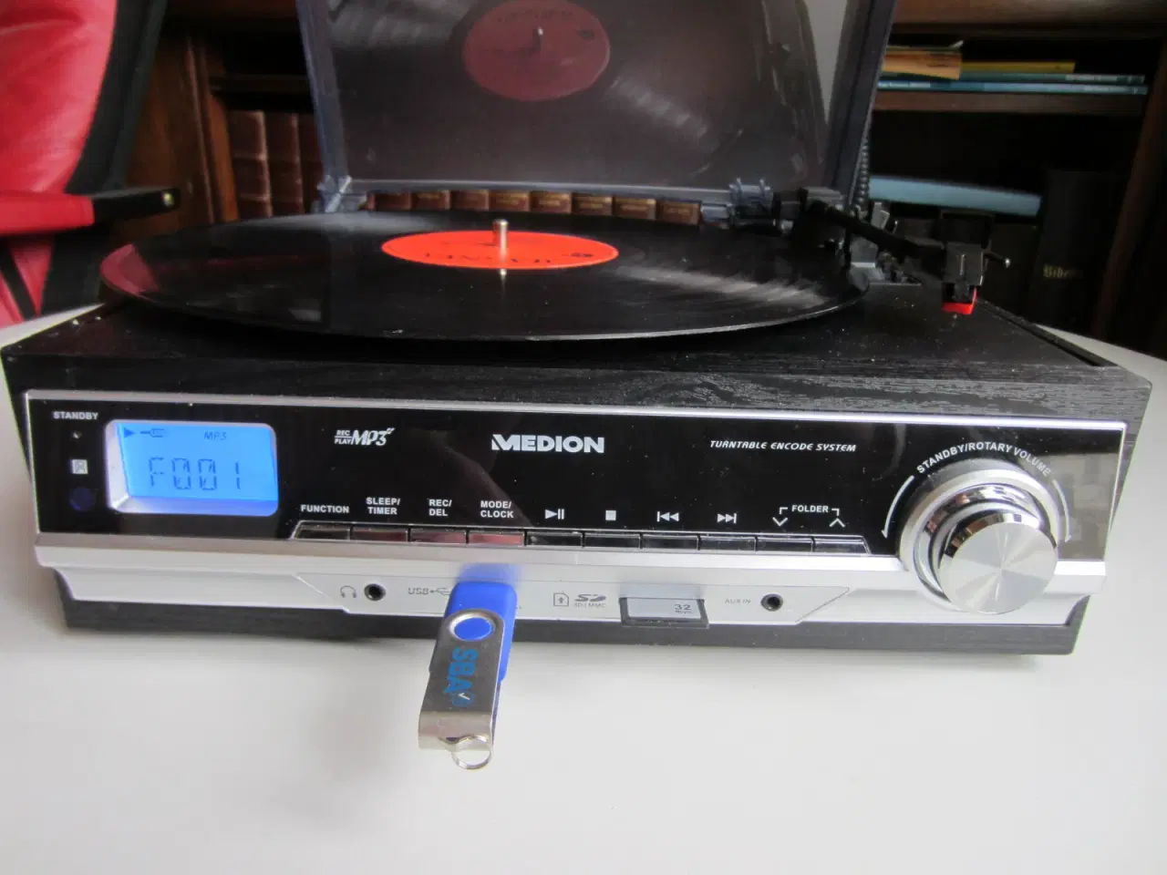 Billede 1 - MEDION® MD 83906 USB digital grammofon