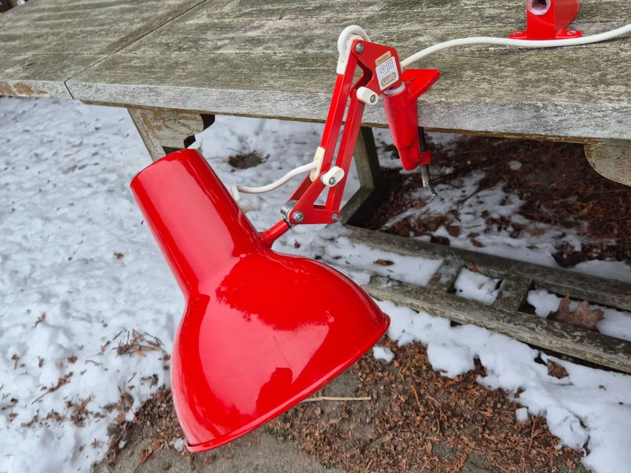 Billede 16 - Luxo arkitektlampe med vægbeslag 