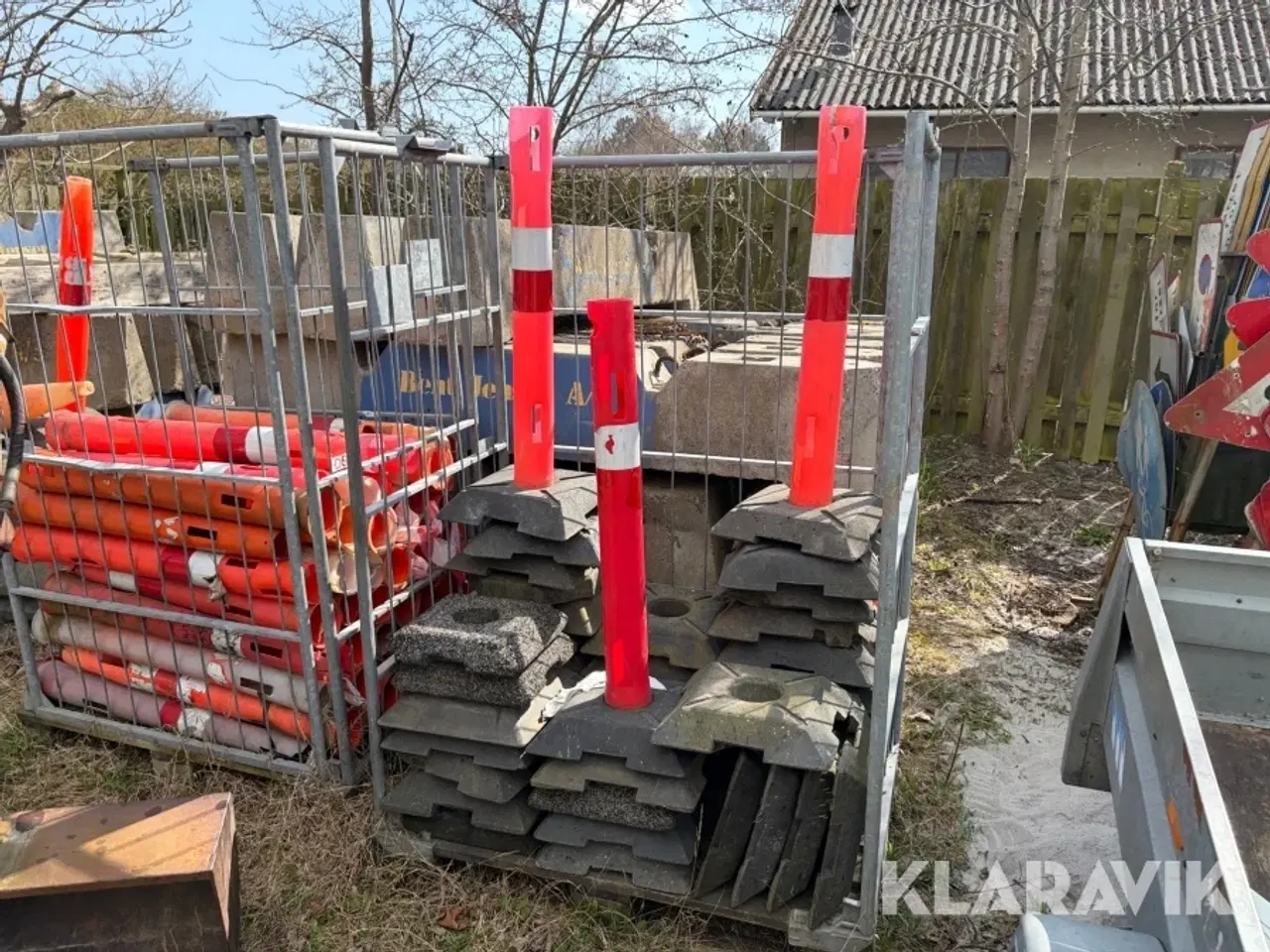 Billede 7 - Trafikkegler / afspærringsudstyr kegler og fødder