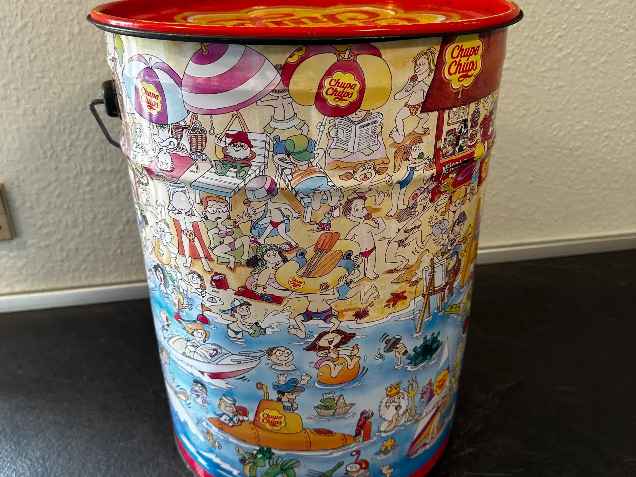 Billede 3 - Original Chupa Chups spand fra 90erne