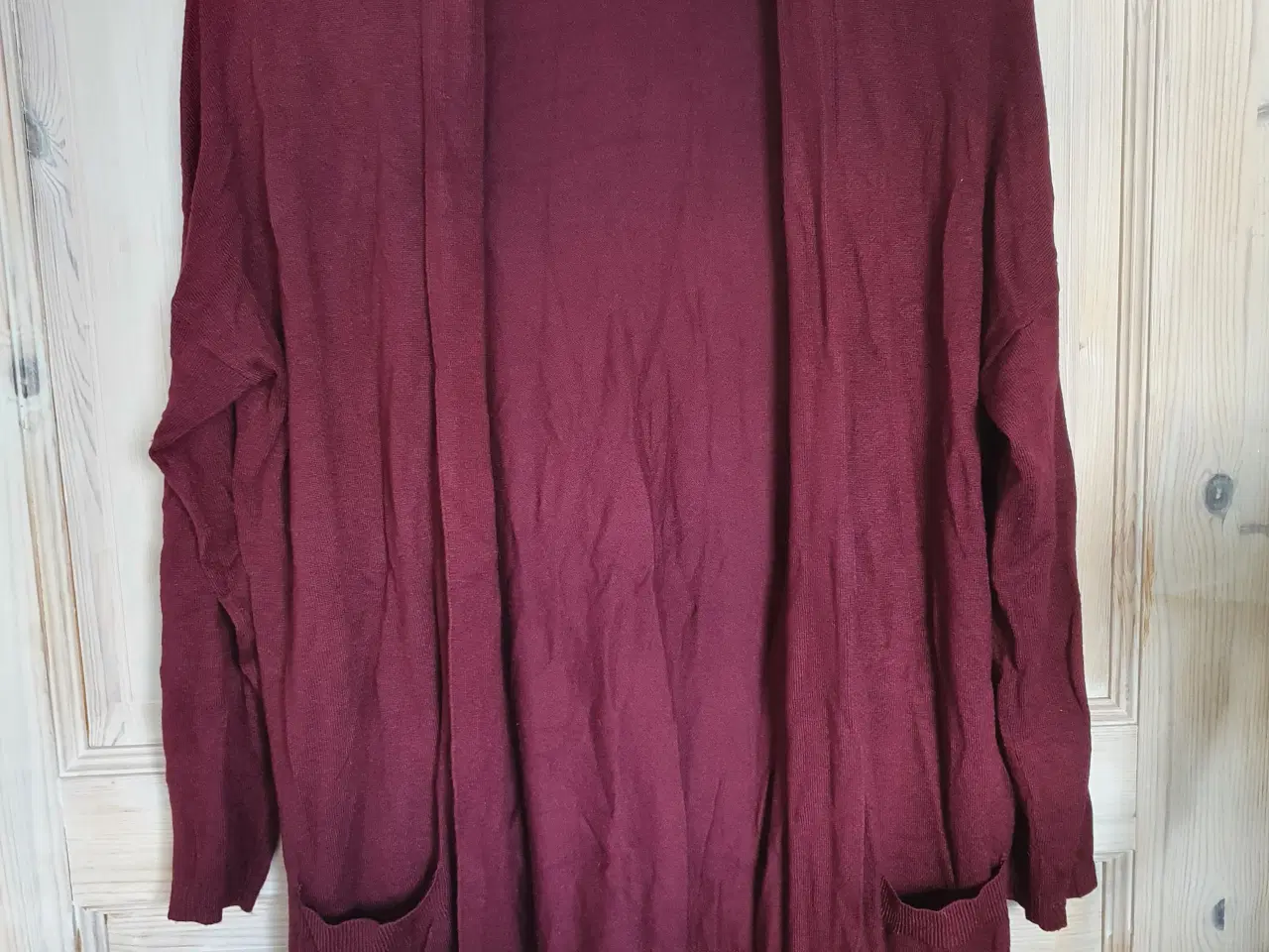 Billede 1 - Cardigan bordeaux