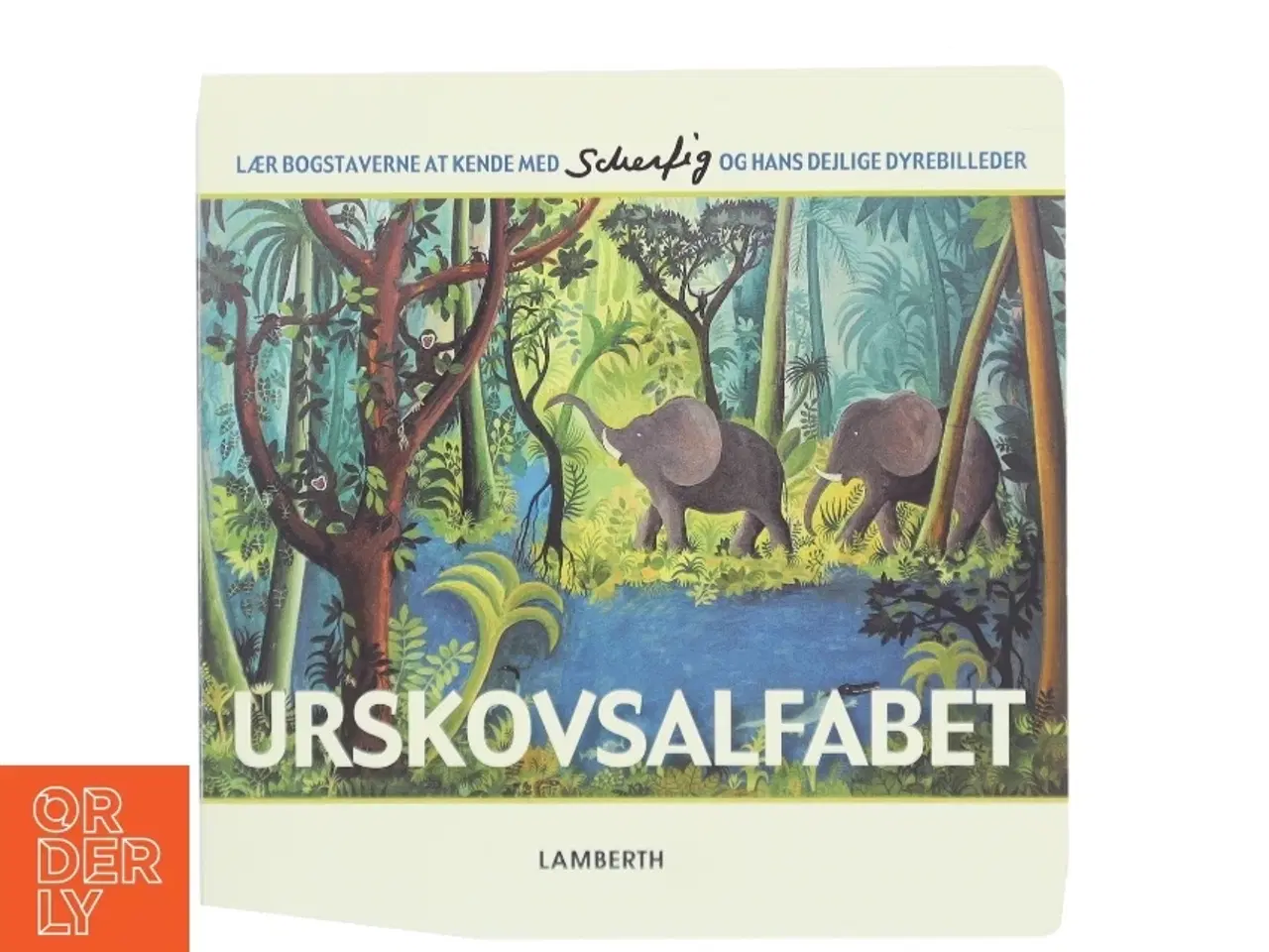 Billede 1 - Urskovsalfabet af Lena Lamberth (Bog)