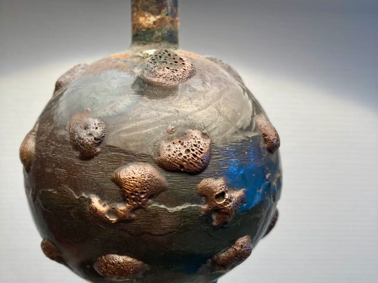 Billede 4 - Unik vintage kunst bordlampe, 60 cm høj