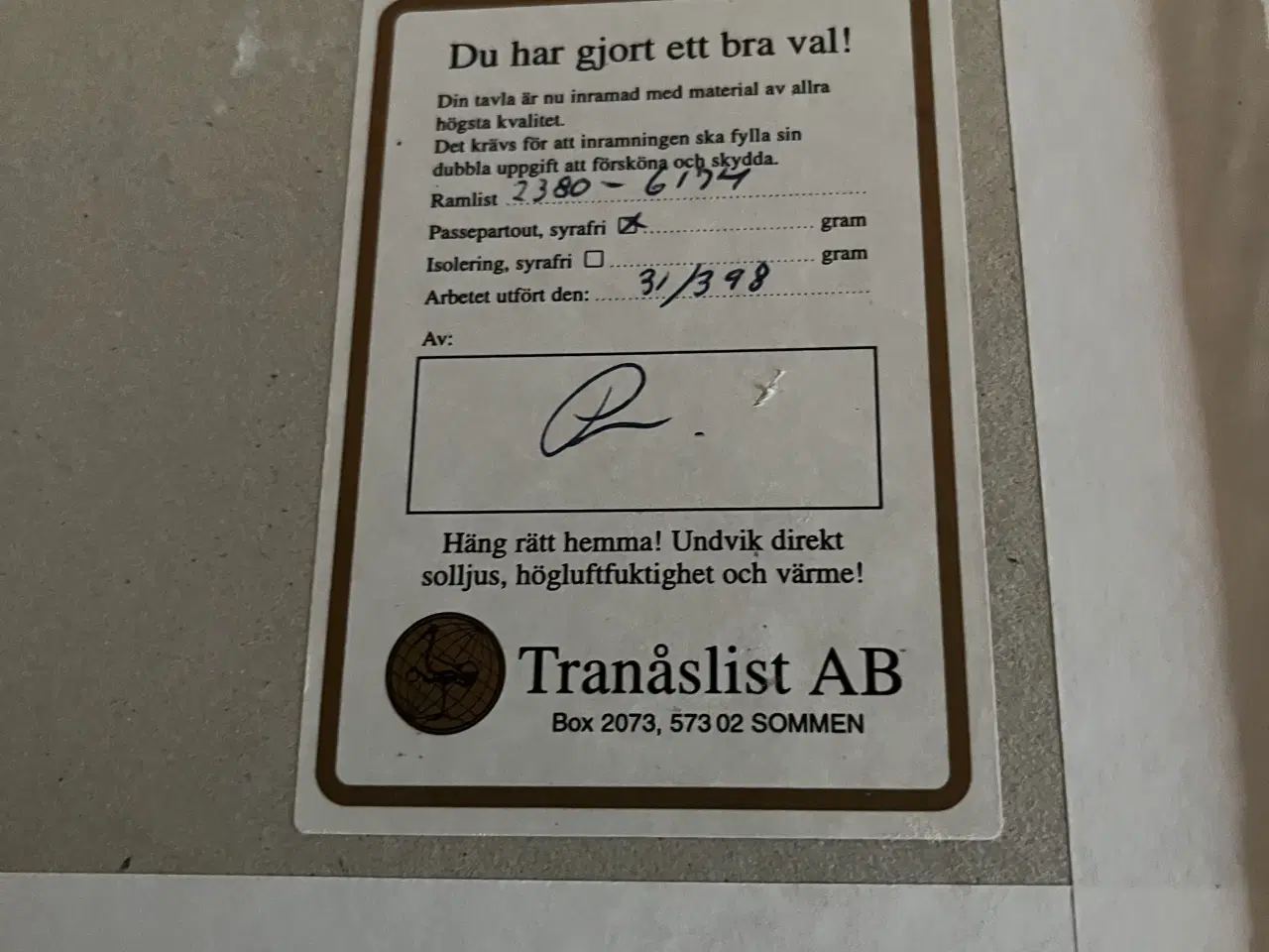 Billede 5 - Krøjer malerie indrammet