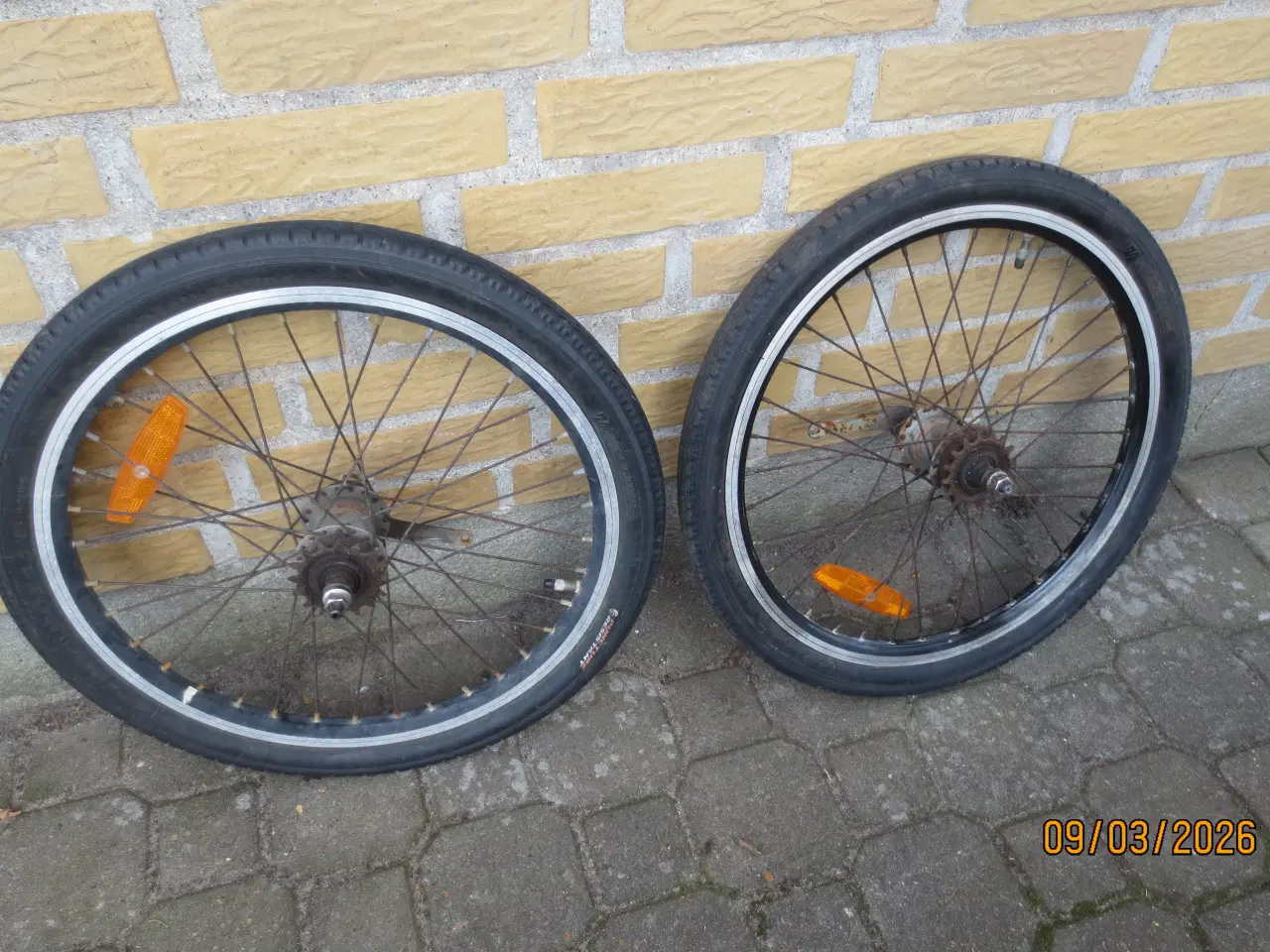 Billede 1 - 2 stk Baghjul 20 tommer med 3 Gear