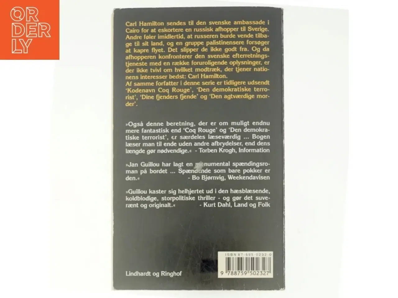 Billede 3 - I nationens interesse af Jan Guillou (Bog)