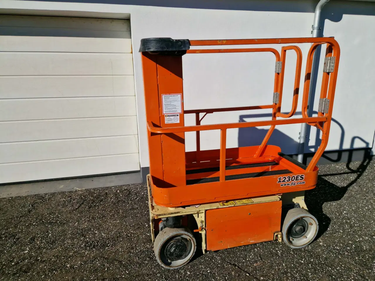 Billede 7 - Jlg 1230 es 325 timer lige lavet eftersyn