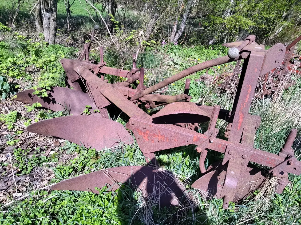 Billede 2 - Skjold Eminent 16" 3 furet plov, nye skær