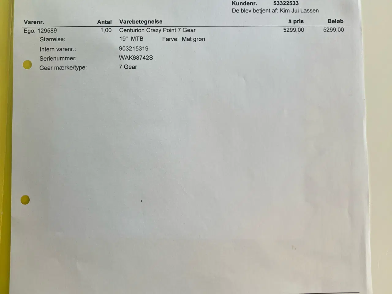 Billede 4 - Centurion Crazy Point 