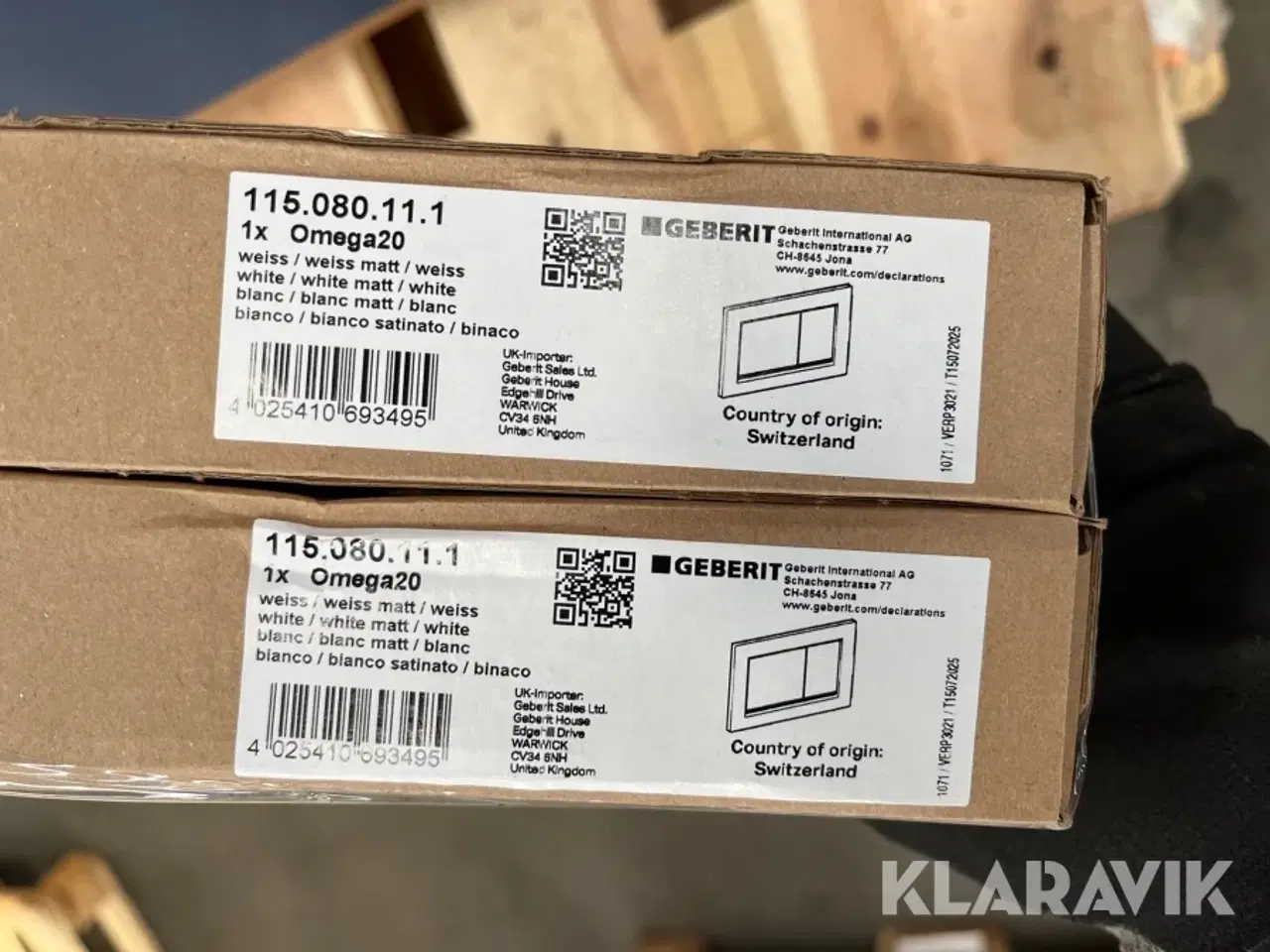 Billede 11 - Lot - toiletskåle, trykknapper og radiator
