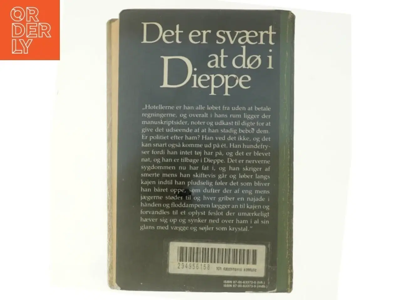 Billede 3 - Det er svært at dø i Dieppe af Henrik Stangerup