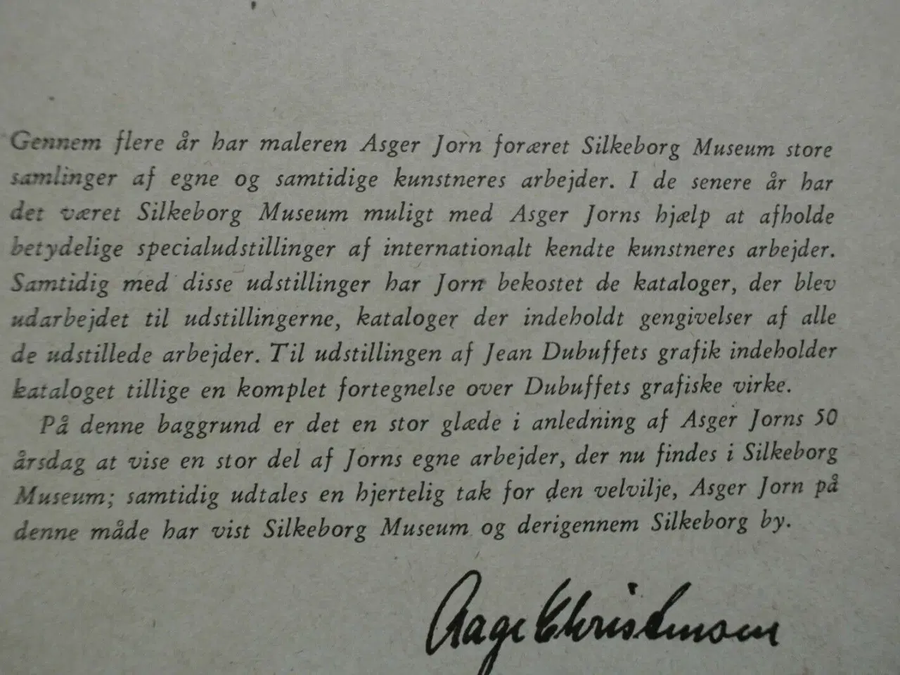 Billede 2 - asger jorn malerier. silkeborg museum 1964, emne: 