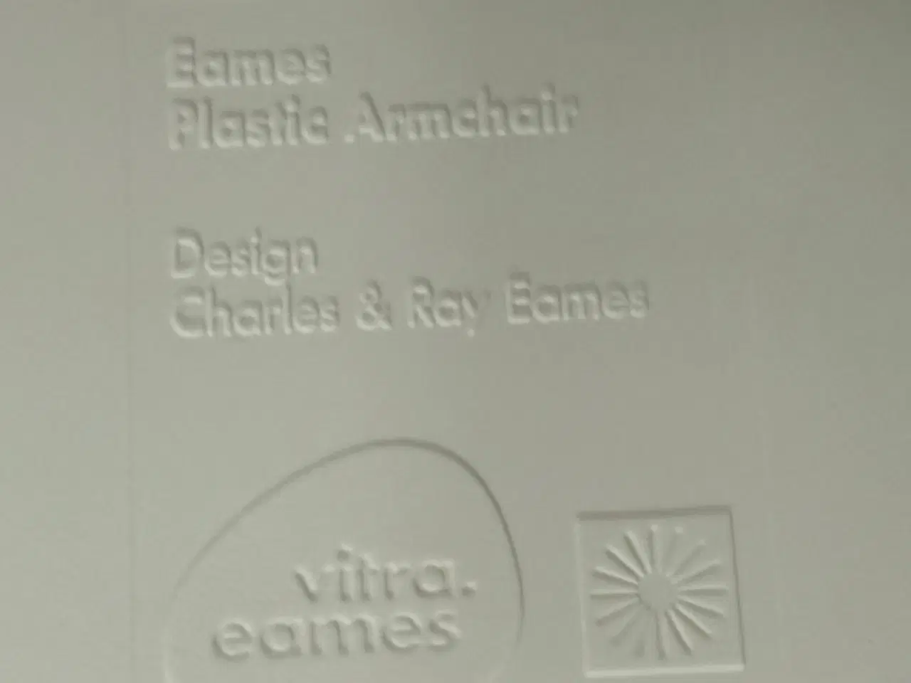Billede 4 - Eames gyngestol (hvid)