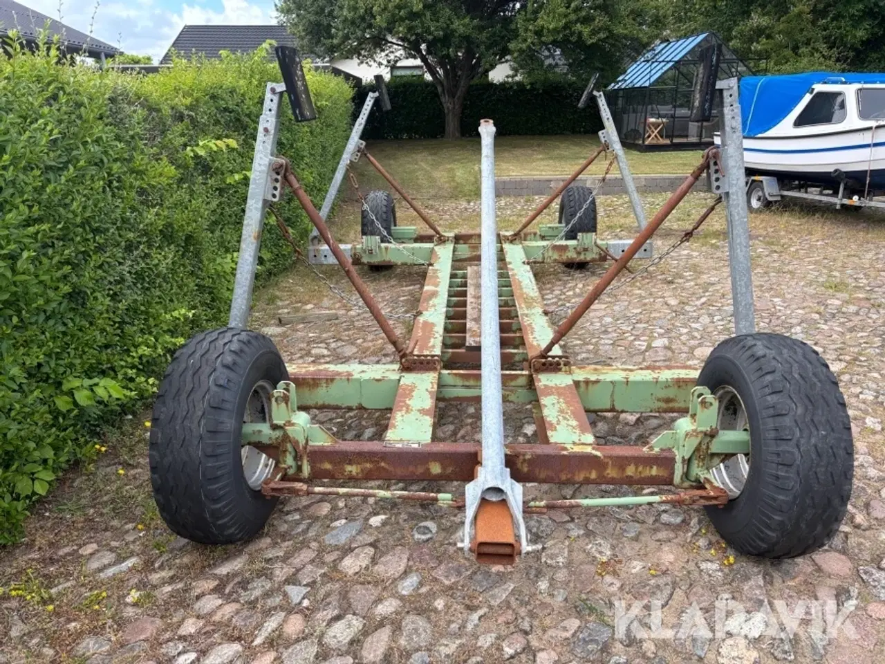 Billede 7 - Bådvogn til sejlbåd Weber N10S 10 tons