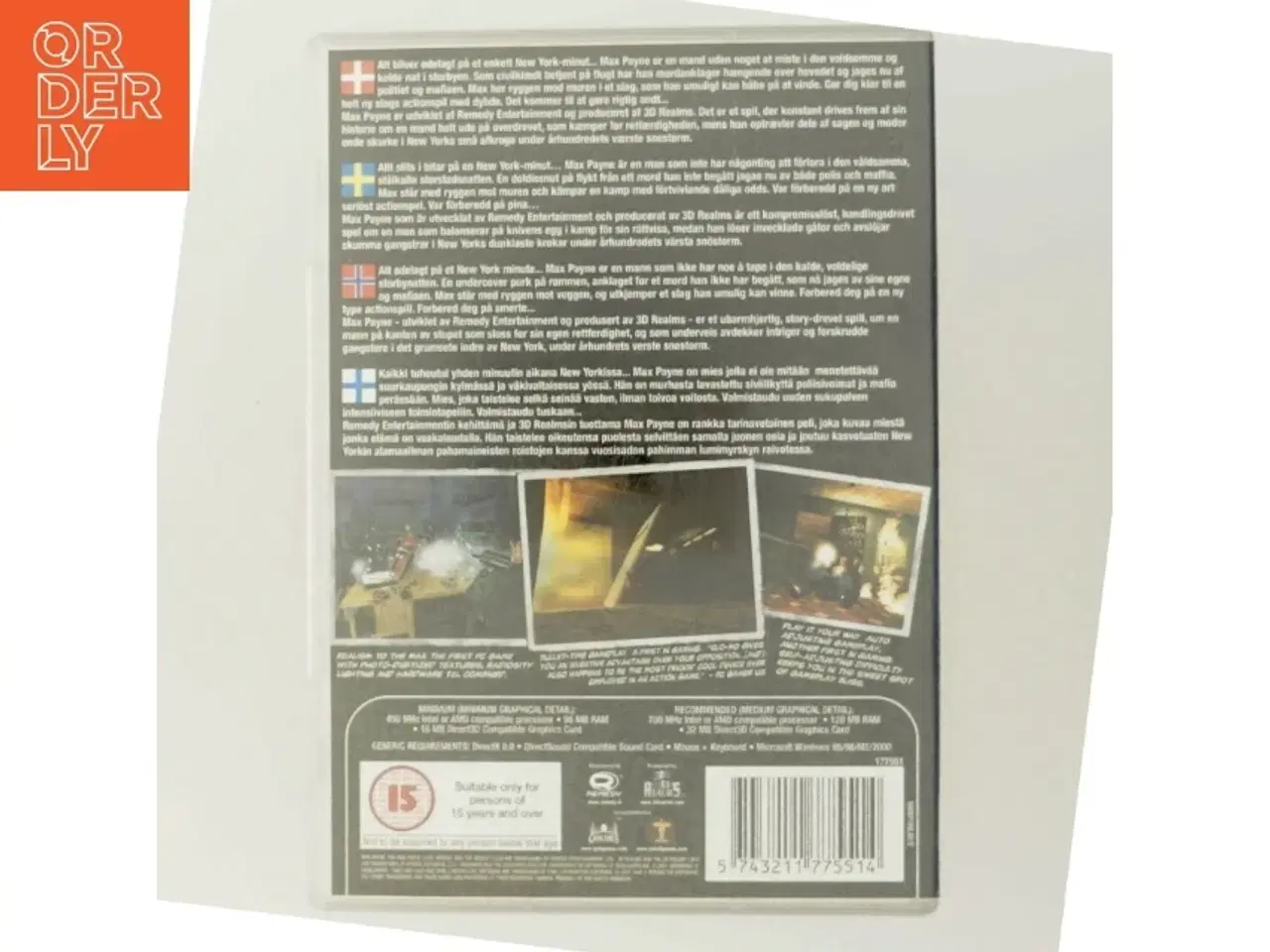 Billede 3 - Max Payne PC spil