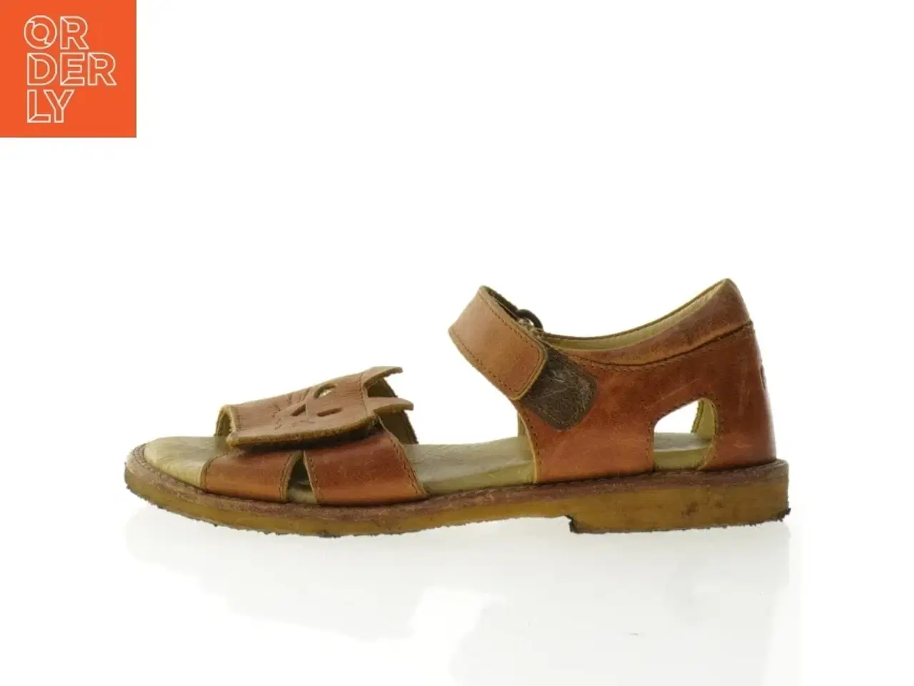 Billede 1 - Brune børnesandaler med motiv fra Rap (str. 32)