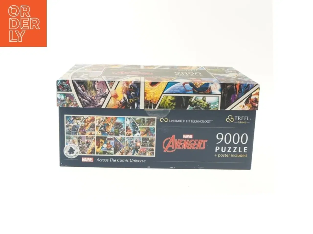 Billede 2 - Marvel Avengers 9000-brikkers puslespil fra Trefl Prime (str. 9000 brikker 198,6x92,8 cm)