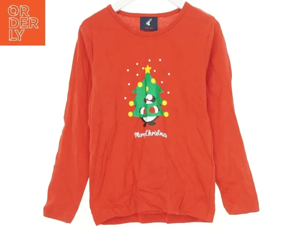 Billede 1 - Julebluse (str. 128 cm)