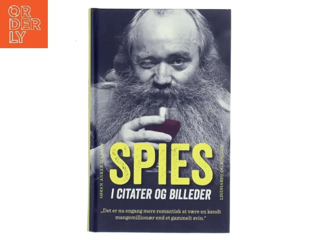 Billede 1 - Spies: I citater og billeder af Søren Anker Madsen (Bog)