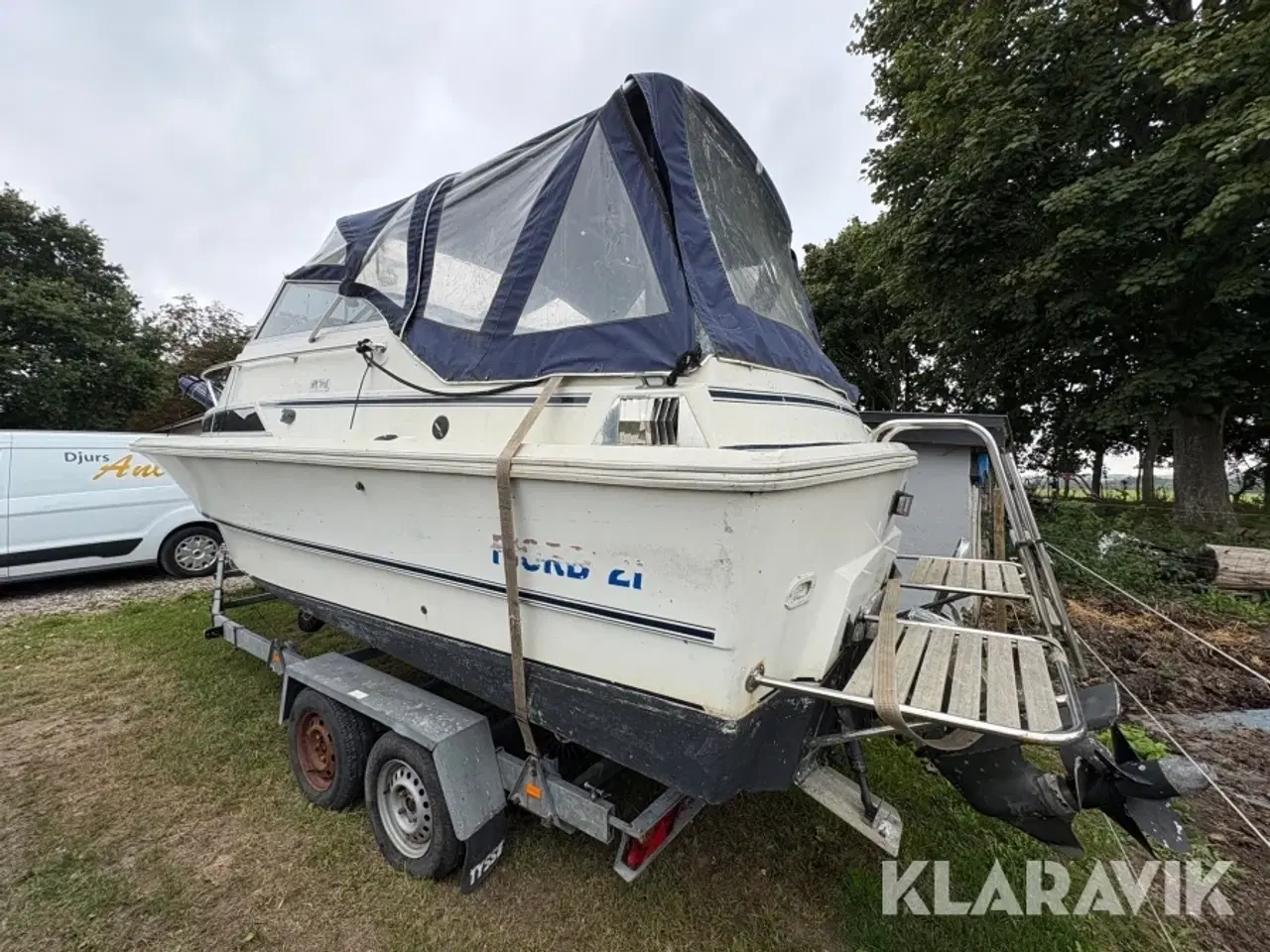Billede 2 - Båd Fjord 21 med bådtrailer