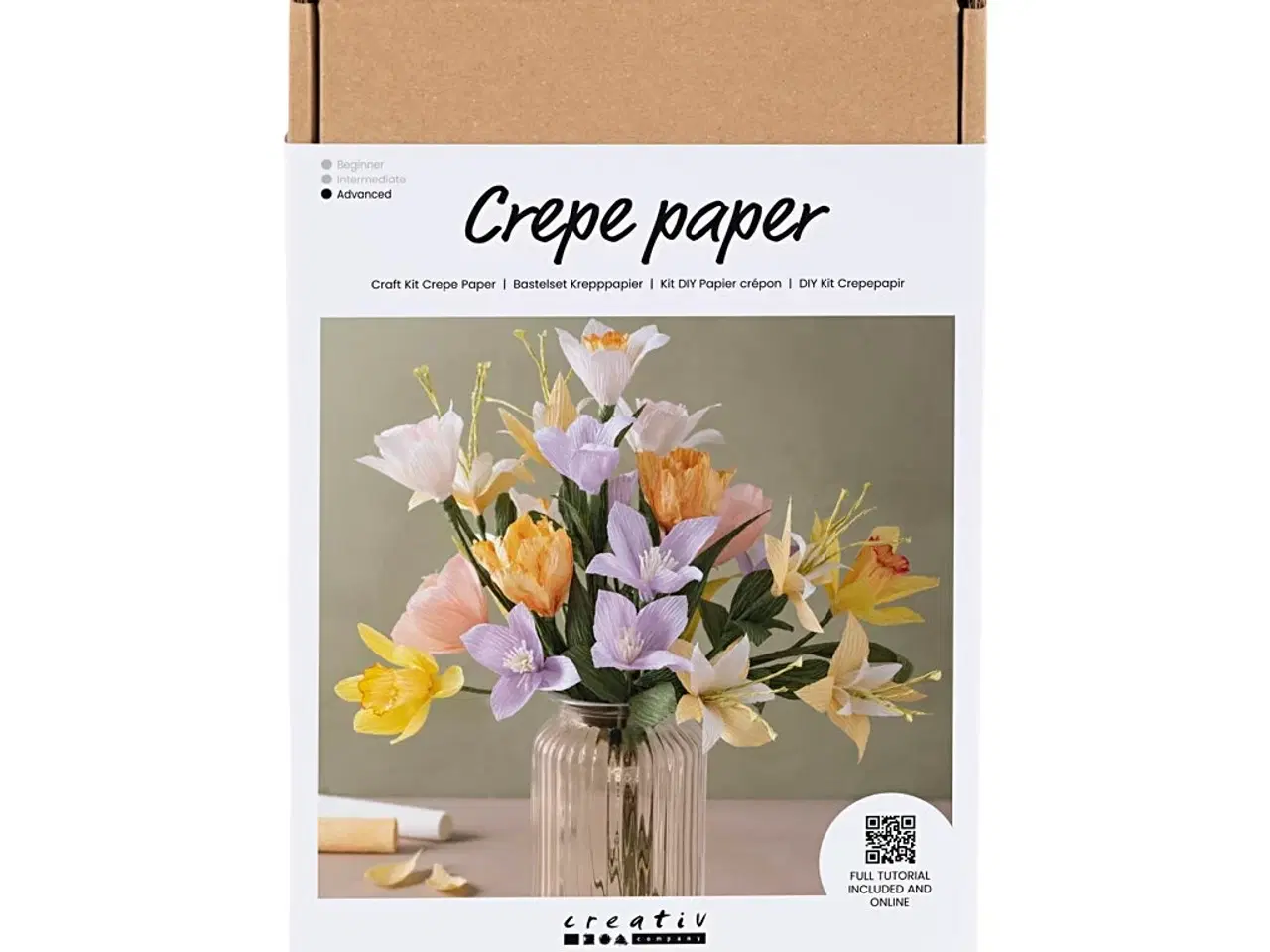 Billede 1 - DIY Kit Crepepapir, 1 pk.