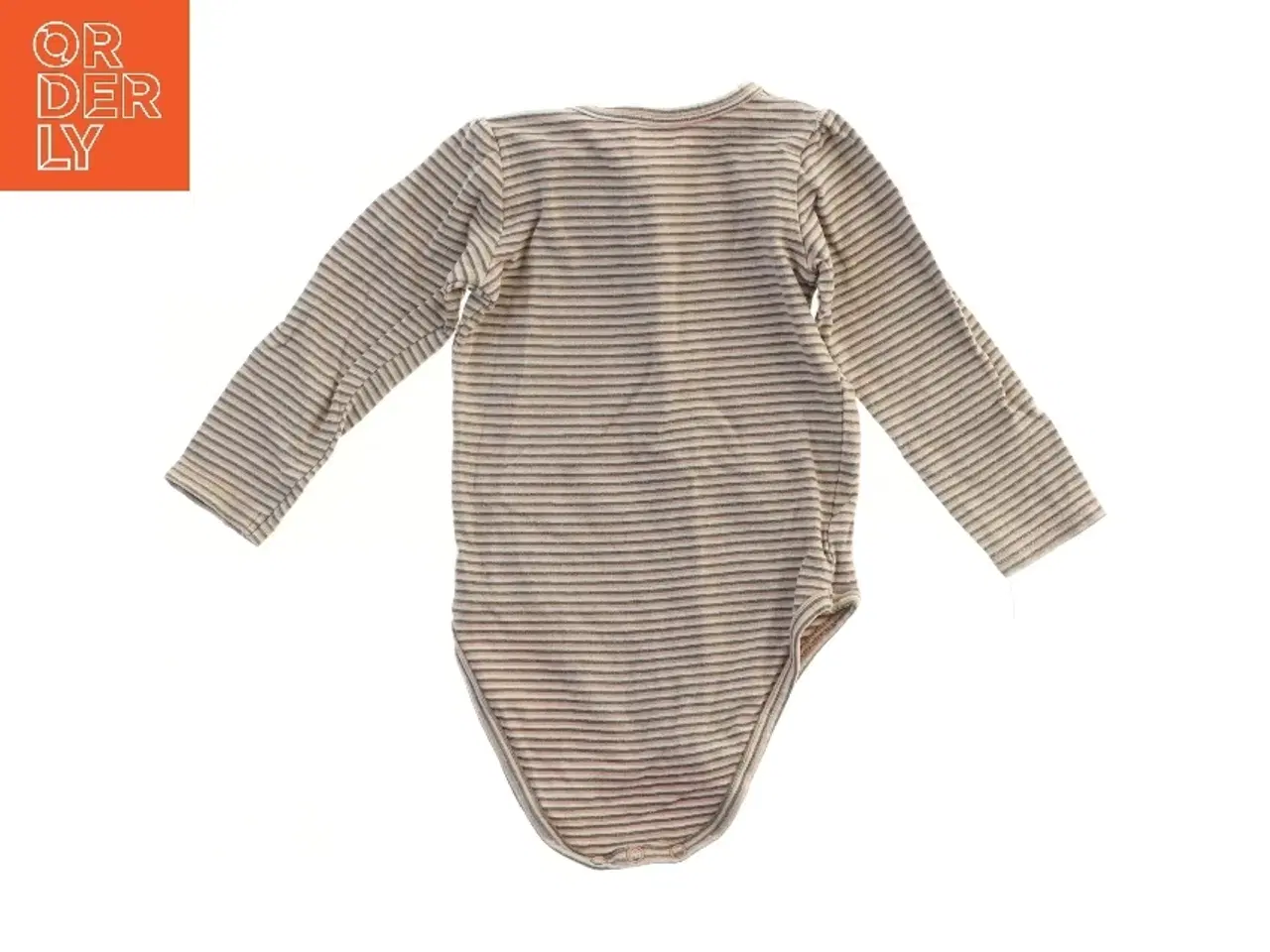Billede 2 - Langærmet bodystocking med striber fra Hust & Claire (str. 74)