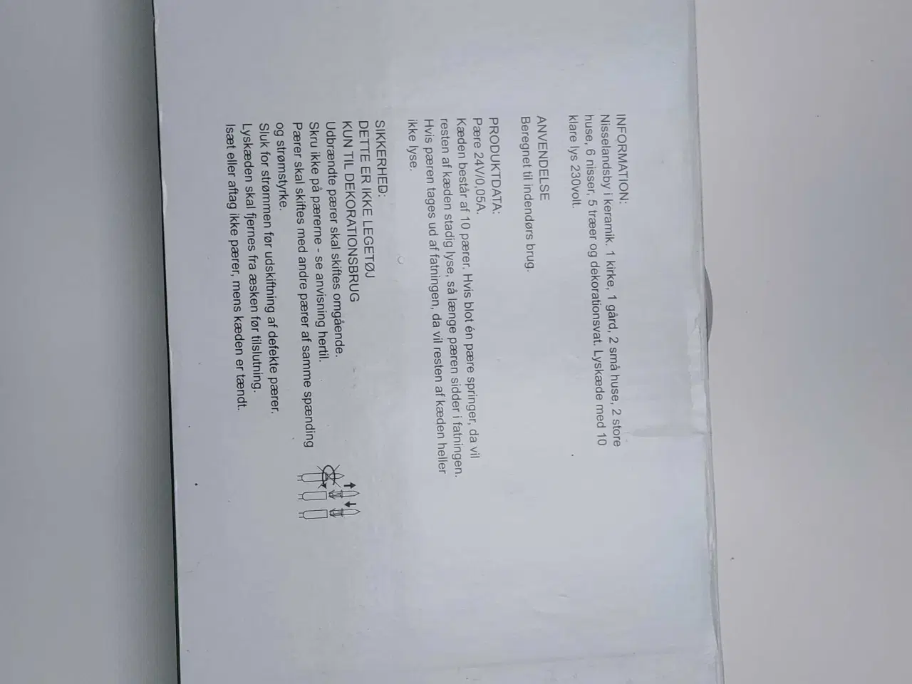 Billede 3 - Kæmpe nisse landsby i keramik med lys