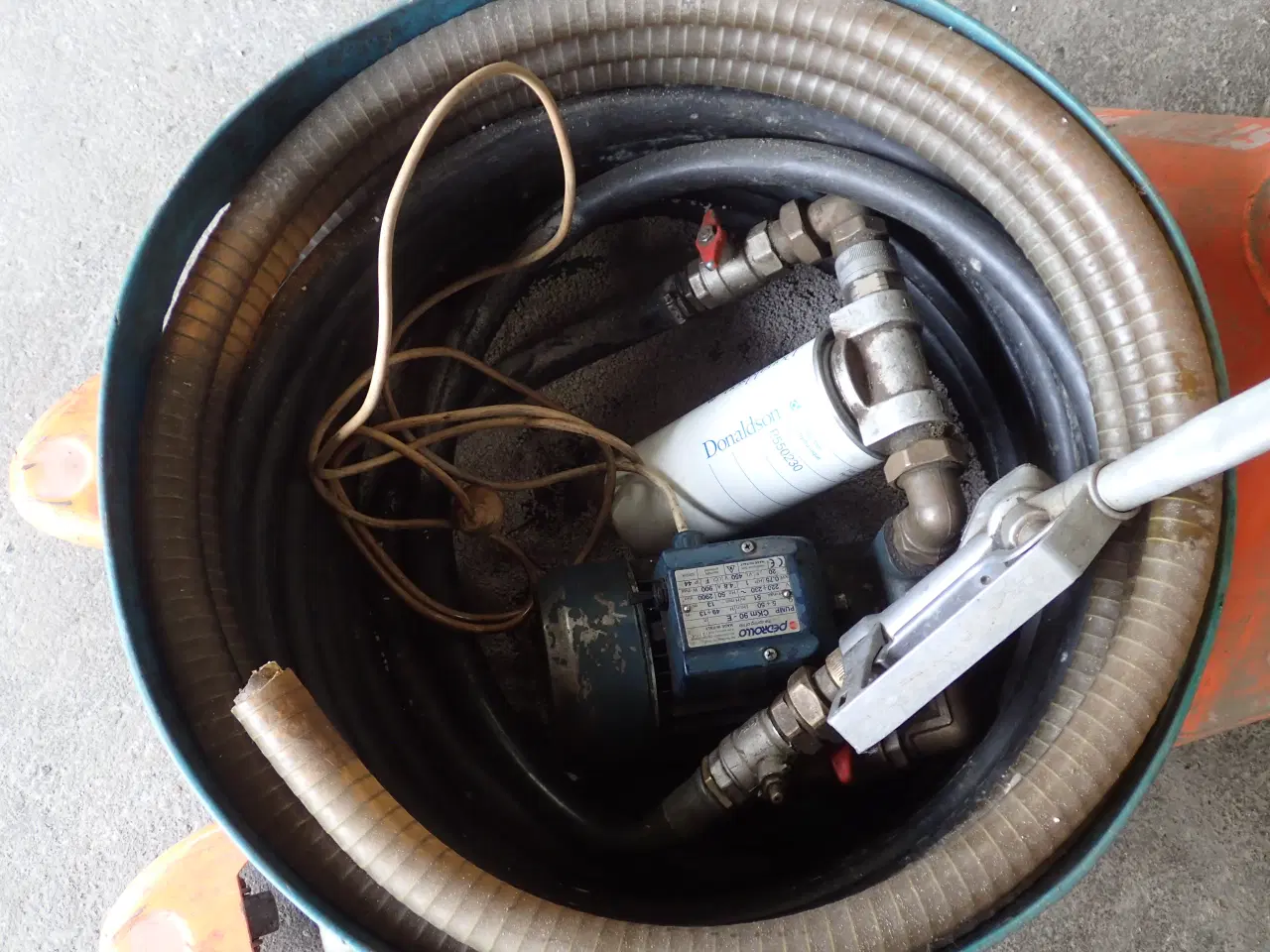 Billede 6 - Diesel/Fyringsolie pumpe selvansugende med filter.