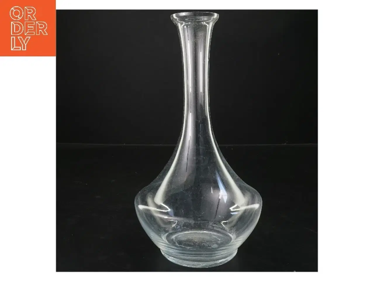 Billede 1 - Glaskaraffel (str. 25,5 cm)fra holmegaard