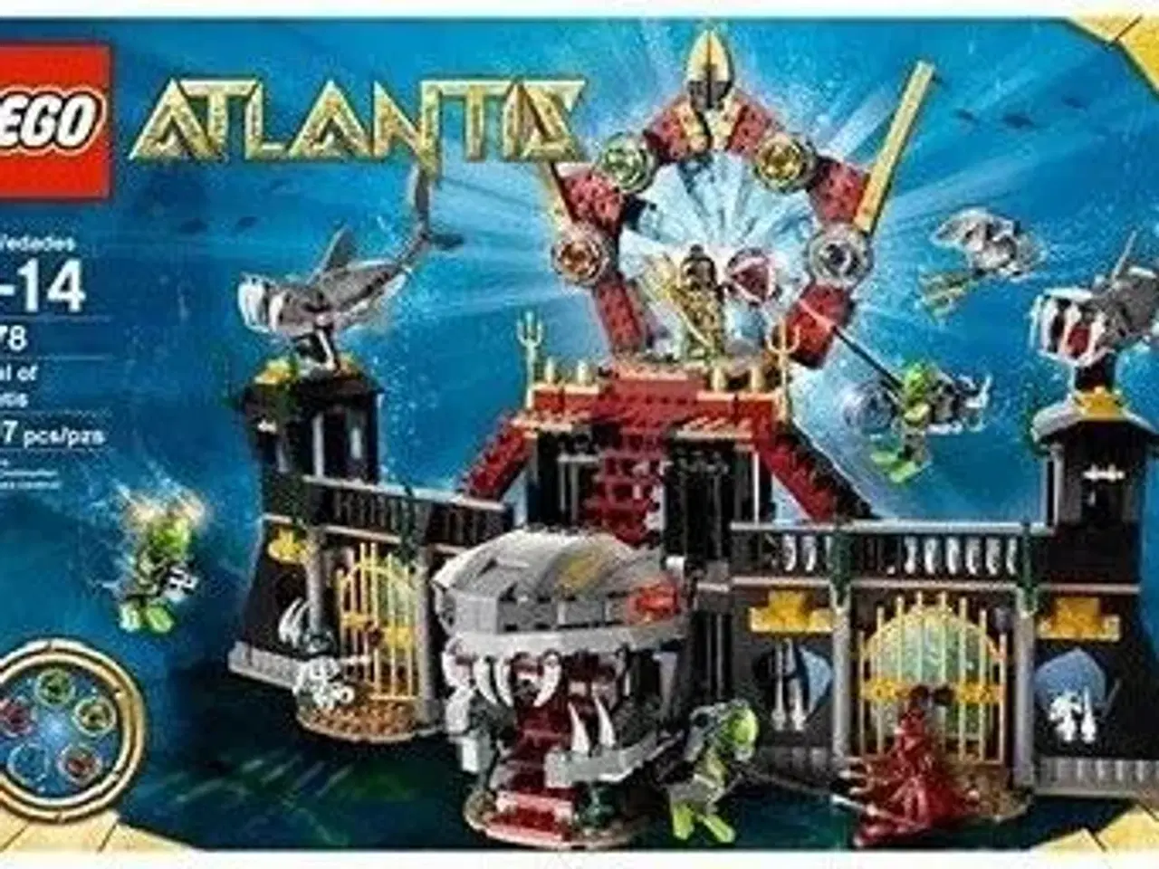 Billede 1 - Lego Atlantis - stor pakke m/5 enheder - NP 1.528