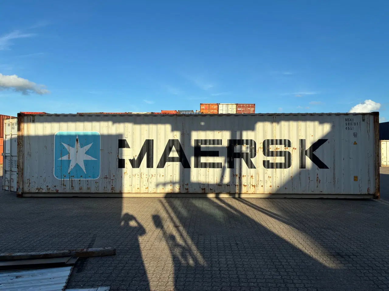 Billede 3 - 40 fods Container  HC ( 290 Cm ) - ID: MSKU 980781