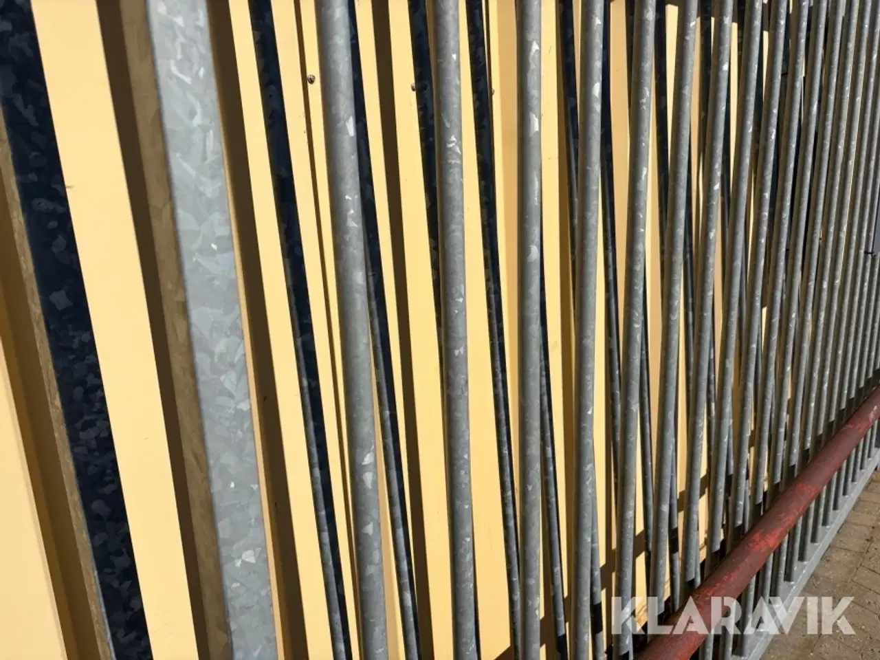 Billede 8 - Adgangsport galvaniseret - med stolper