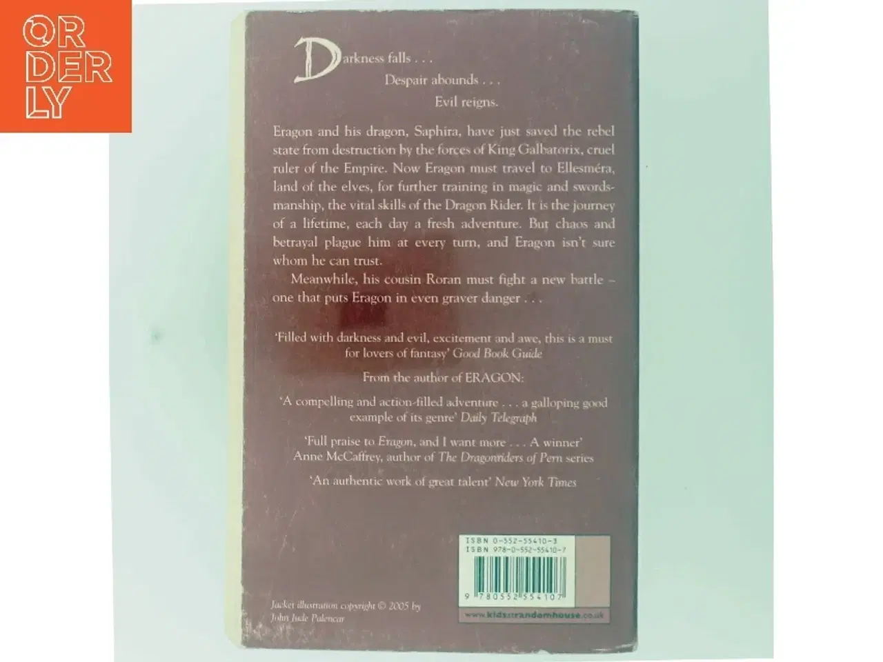 Billede 3 - Eldest af Christopher Paolini (Bog)