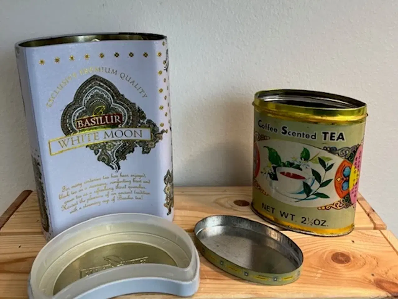 Billede 3 - To smukke tedåser – Eksklusiv Basilur & vintage