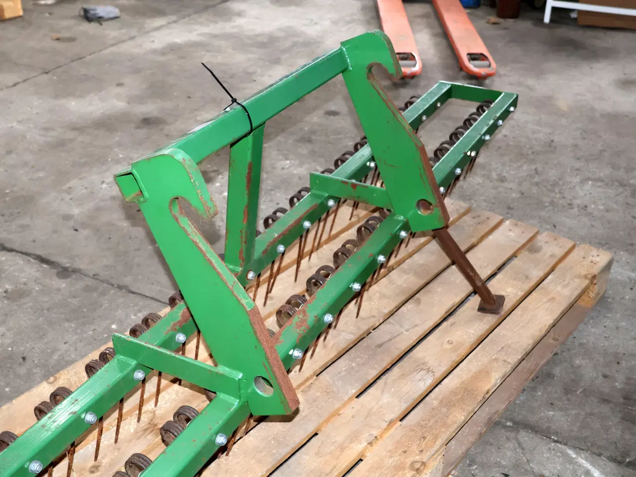 Billede 5 - Dobbelt rive til minilæsser m/Everrun beslag