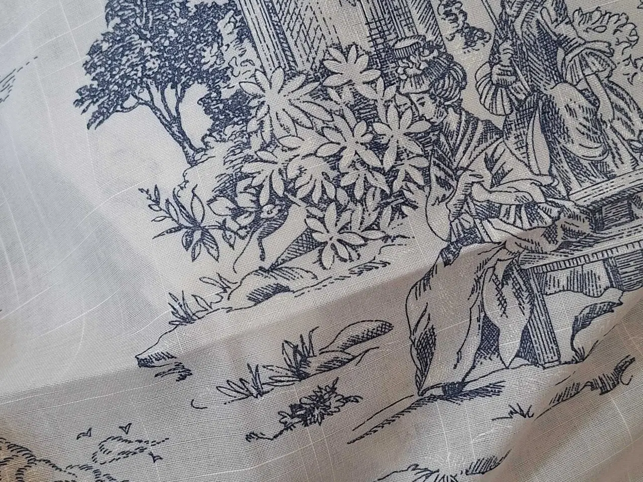 Billede 1 - Voile med tryk 