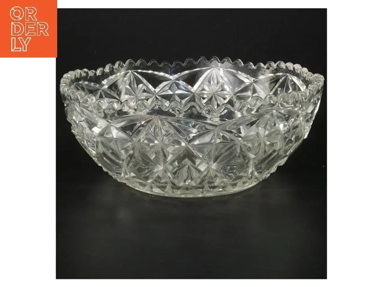 Billede 1 - Glas skål (str. Ø 22 cm)