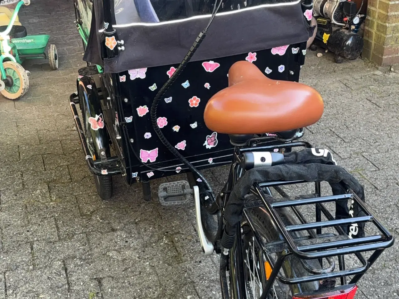 Billede 1 - Ladcykel uden El. (Men kan monteres)