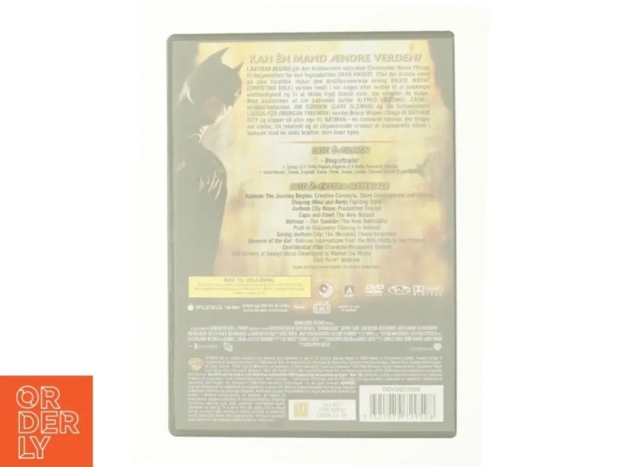 Billede 2 - Batman Begins fra DVD