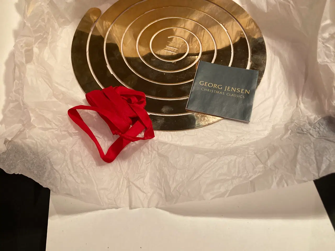 Billede 6 - Georg Jensen spiral til juleuro