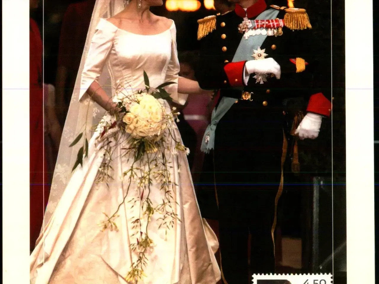 Billede 1 - Kronprins Frederik og Kronprinsesse Mary Bryllup 2004 - u/n - Brugt