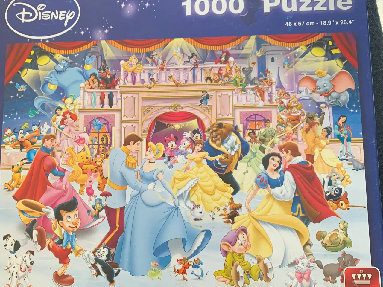 Billede 1 - Disney puslespil, KING 1000 brikker