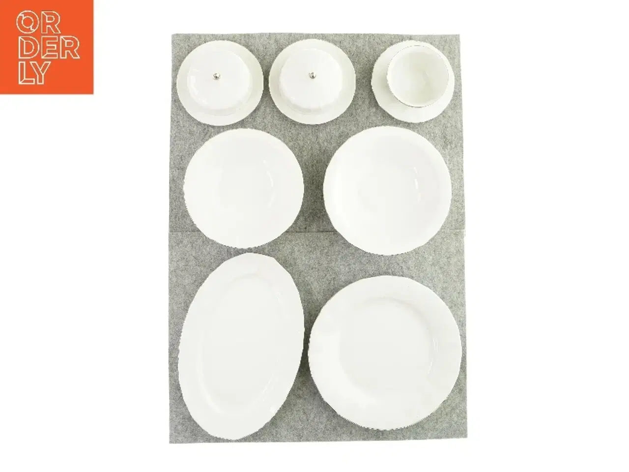 Billede 3 - Stort porcelænsstel